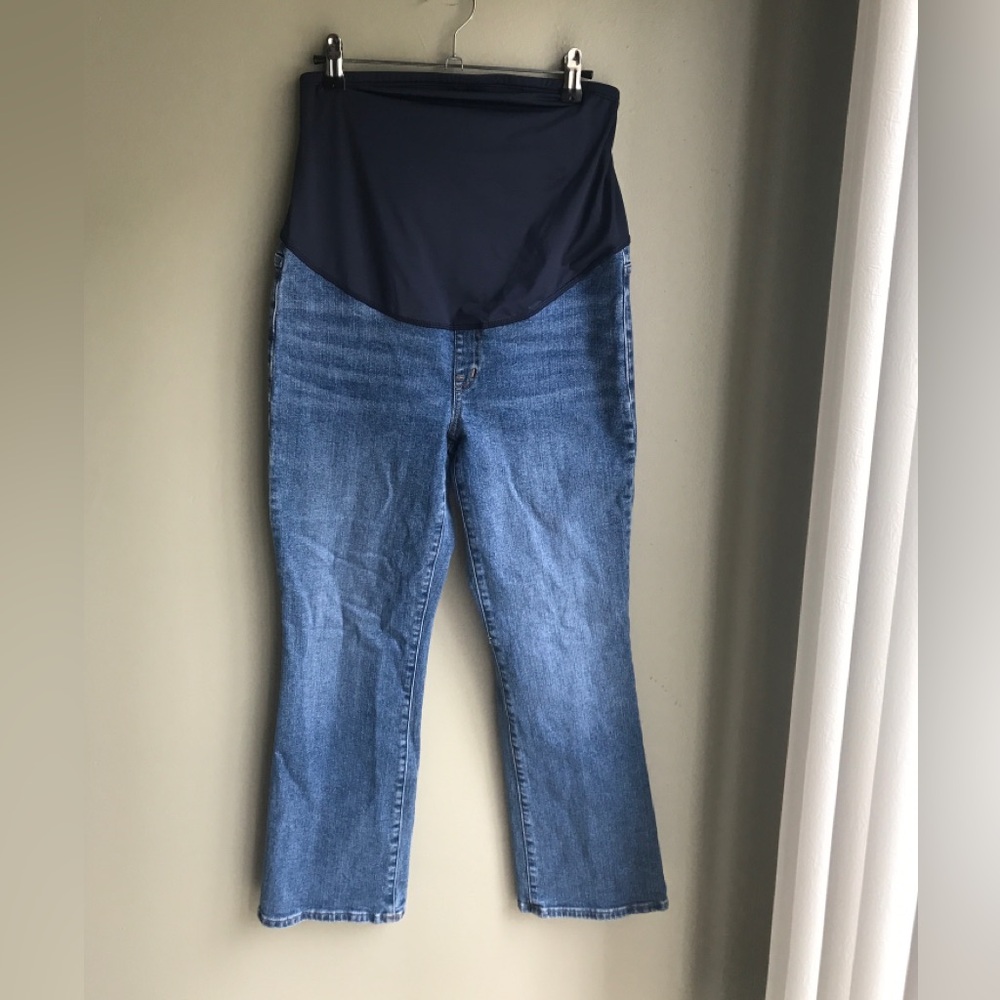 Madewell Womens Maternity Kick Out Jeans Size: 28